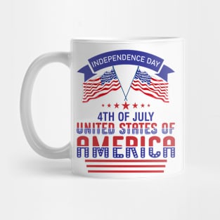 Independence Day, 4th Of July United States Of America Mug